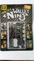 Ninja Wallet 18 in 1 Tools.