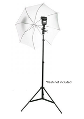 Umbrella Strobist Kit A (Shoot Thru)