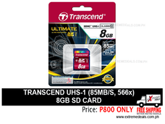 Transcend 8gb SD Card UHS-1 85mbps