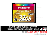 Transcend 32gb Compact Flash CF card 1000x