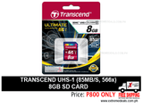 Transcend 16gb SD Card UHS-1 85mbps