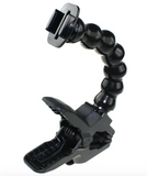 Jaw Flex Clamp with Adjustable Gooseneck for GoPro