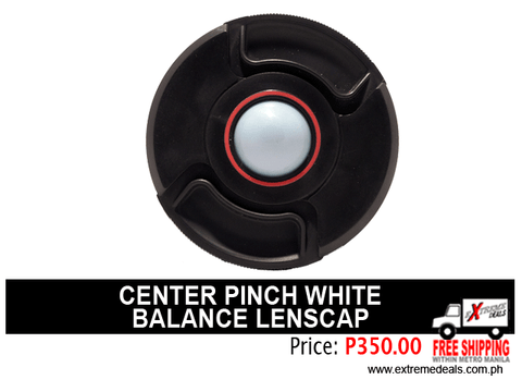 Center Pinch White Balance Cap