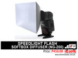 External Flash Softbox NG-200 (Medium)
