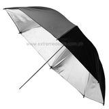 Reflective Umbrella 33-inch (Black & Silver)