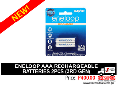 Eneloop AAA Rechargeable Batteries 2s